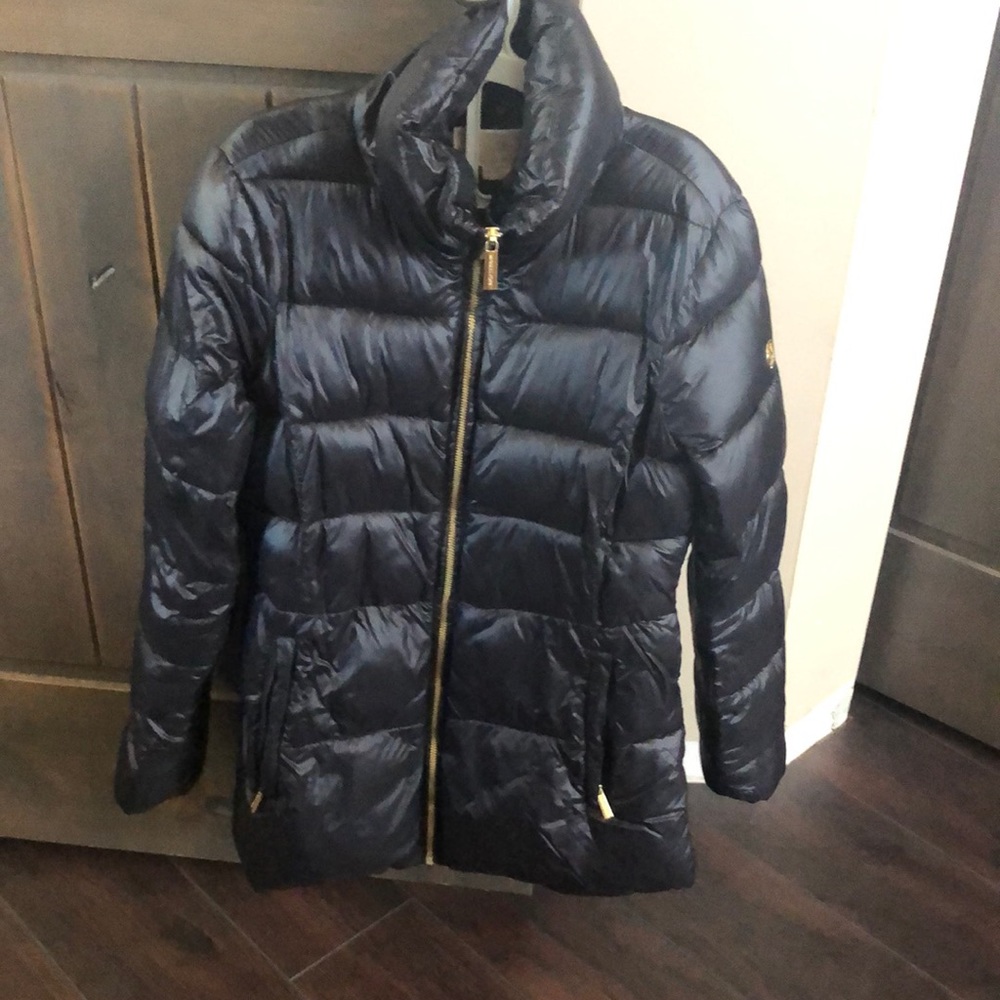 Black Michael Kors jacket.